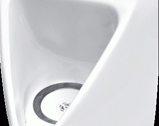 Bezvodný pisoár ECOSTEP-P8 s dokonalou hygienou